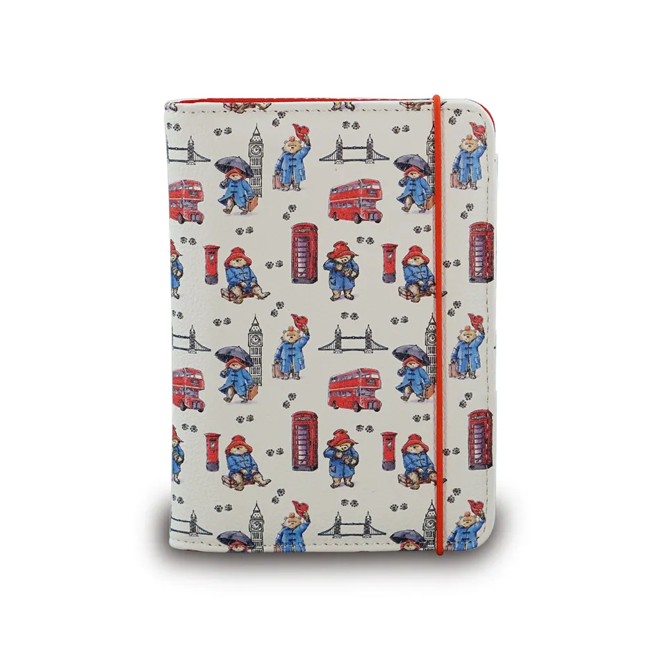 Paddington London portefeuille passeport blanc 15 cm
