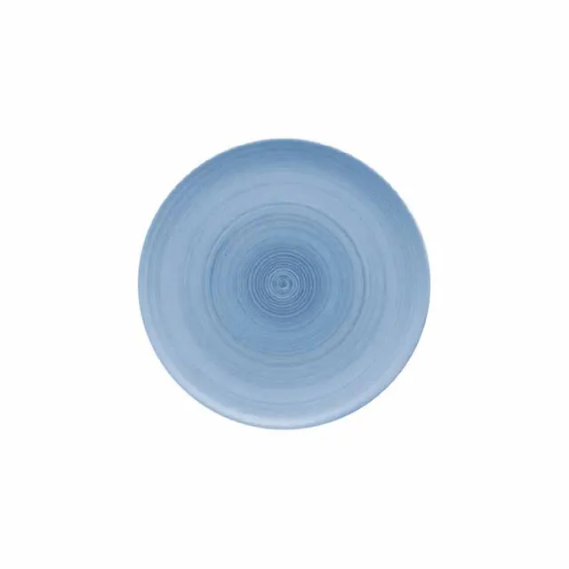 Artis Coupe assiette plate bleue 20,2cm dessert