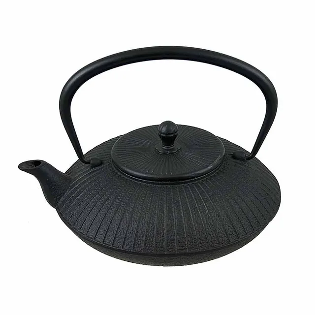 Artis théière fonte 1,15 L avec filtre noire