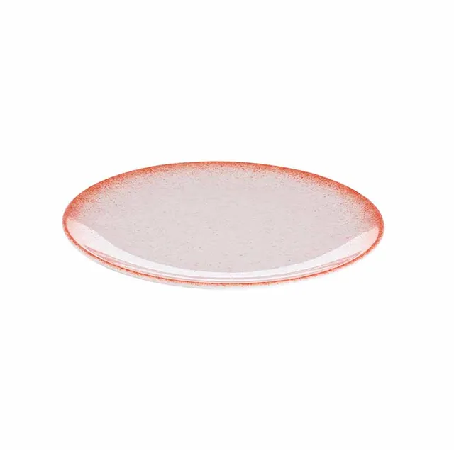 Artis Ombre Coupe assiette corail 28 cm