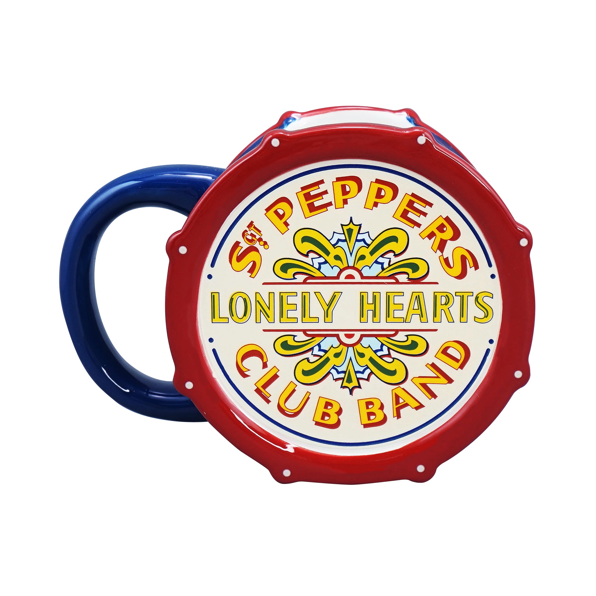 The Beatles Sgt. Pepper mug 250ml céramique rouge coffret
