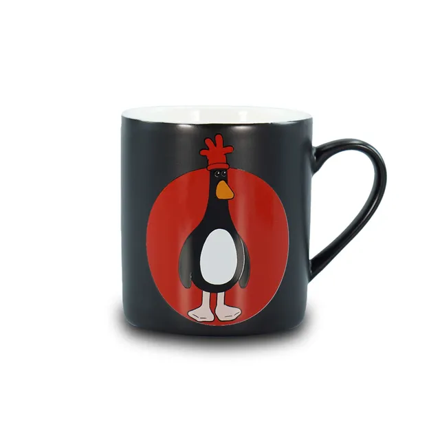 Wallace & Gromit Feathers mug 37 cl noir