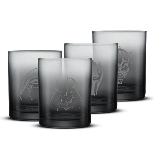 Star Wars Dark Side verre à whisky 41 cl lot de 4 vilains
