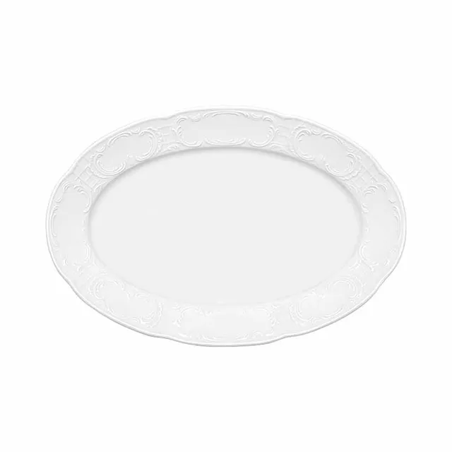 Artis Mozart assiette ovale à aile 28 cm
