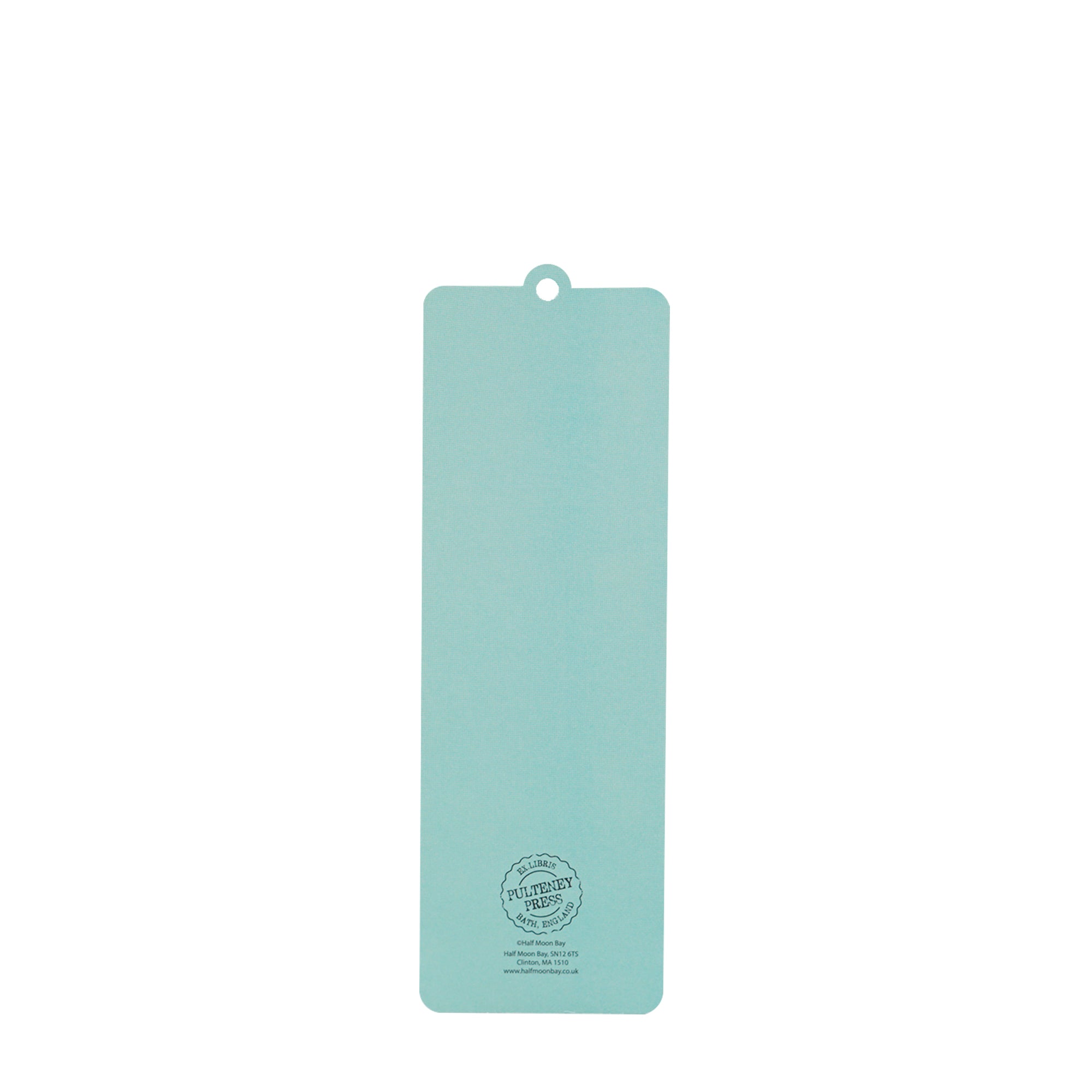 Pulteney Press Quiet marque-page papier breloque bleue
