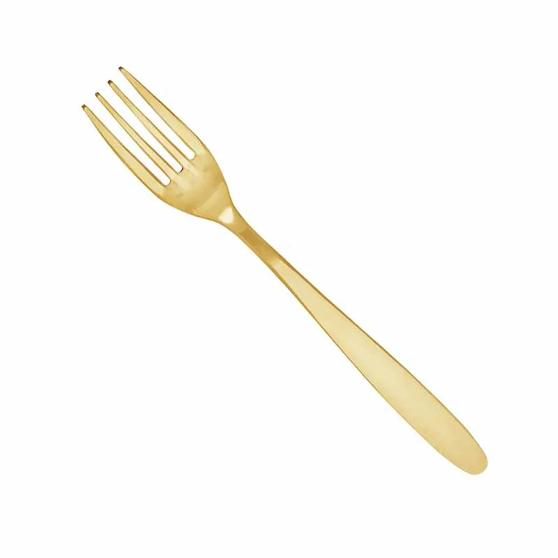 Artis Fast fourchette de table dorée 20,5 cm PVD