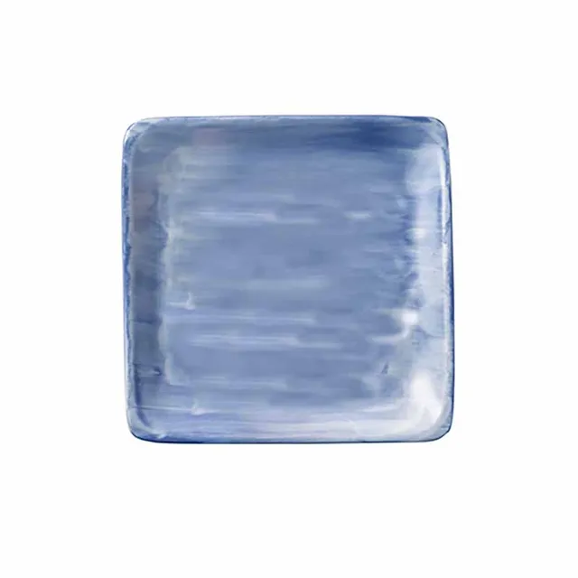 Artis Square Plate assiette carrée 15 cm bleue