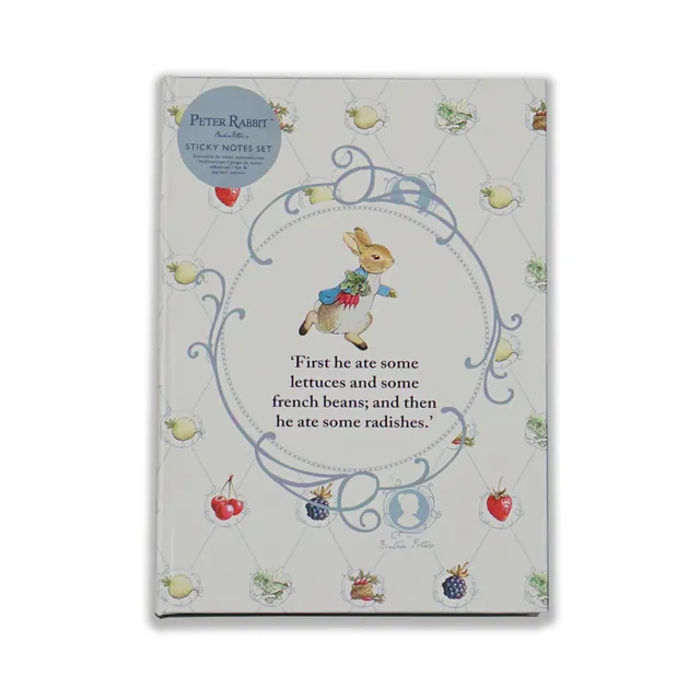 Peter Rabbit notes adhésives A6 blanc