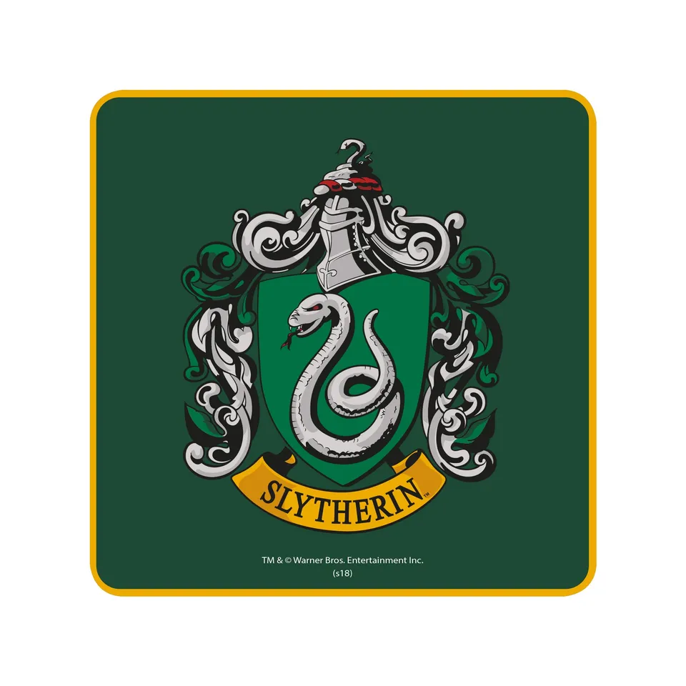 HMB Harry Potter Slytherin dessous verre liège vert 10 cm