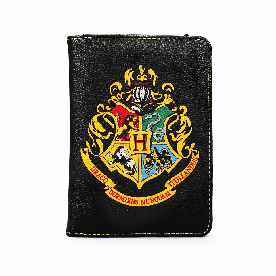 Harry Potter Hogwarts protège-passeport noir 15 cm