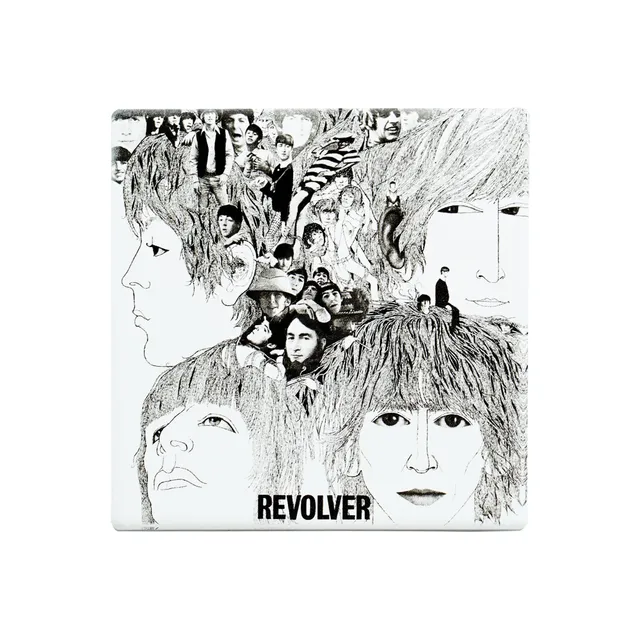 The Beatles dessous de verre Revolver céramique 10 cm