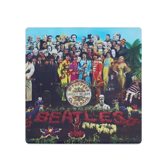 The Beatles Sgt. Pepper dessous de verre céramique 10 cm