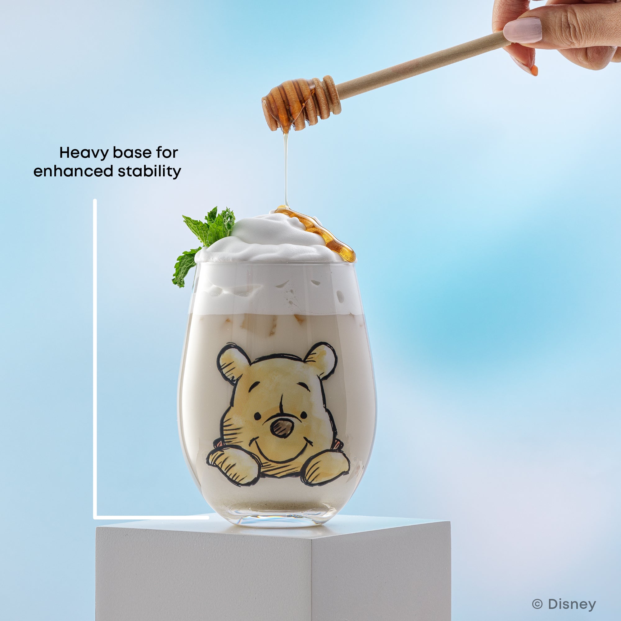 JoyJolt Winnie the Pooh Exploring a Classic verres lot 4 56 cl