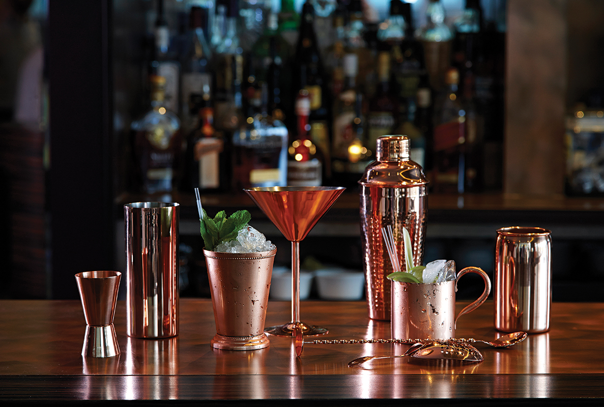 Artis Julep passoire cocktail cuivrée