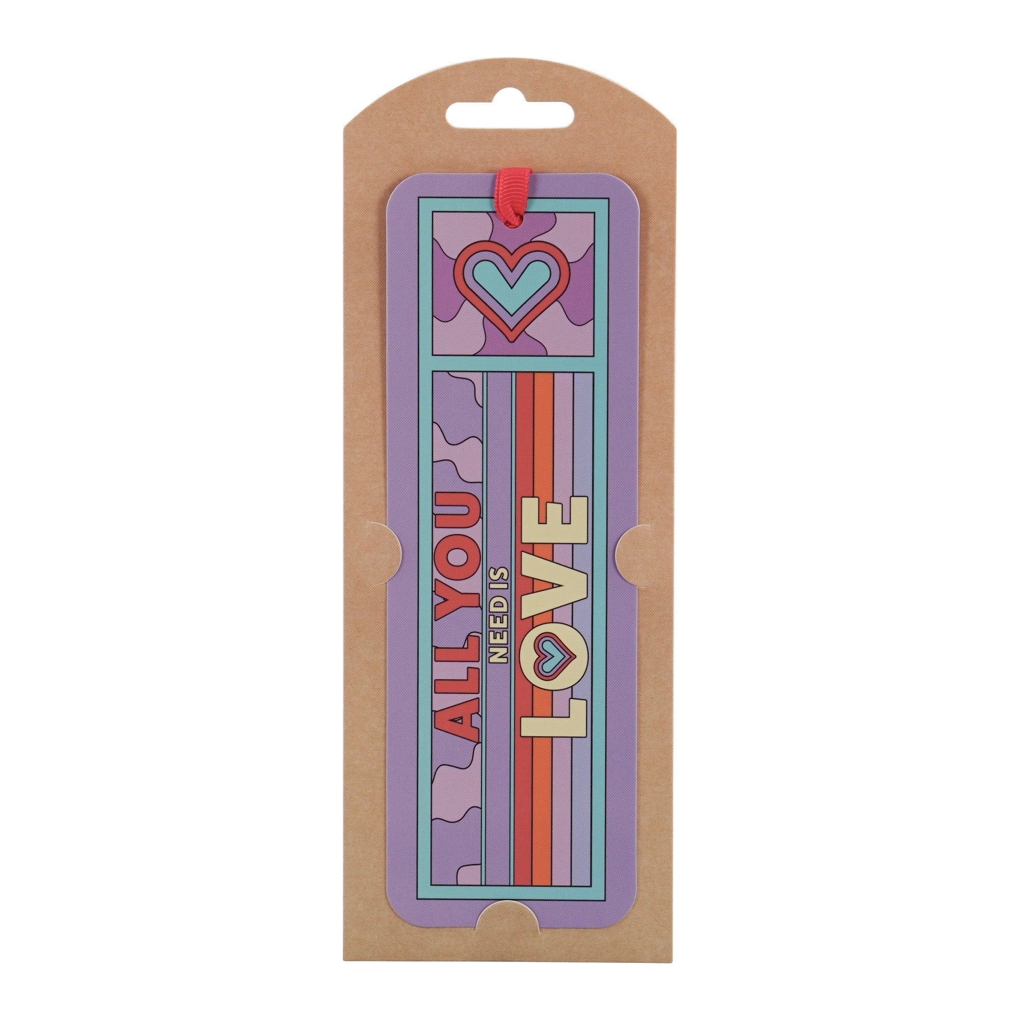The Beatles All You Need is Love marque-page papier violet