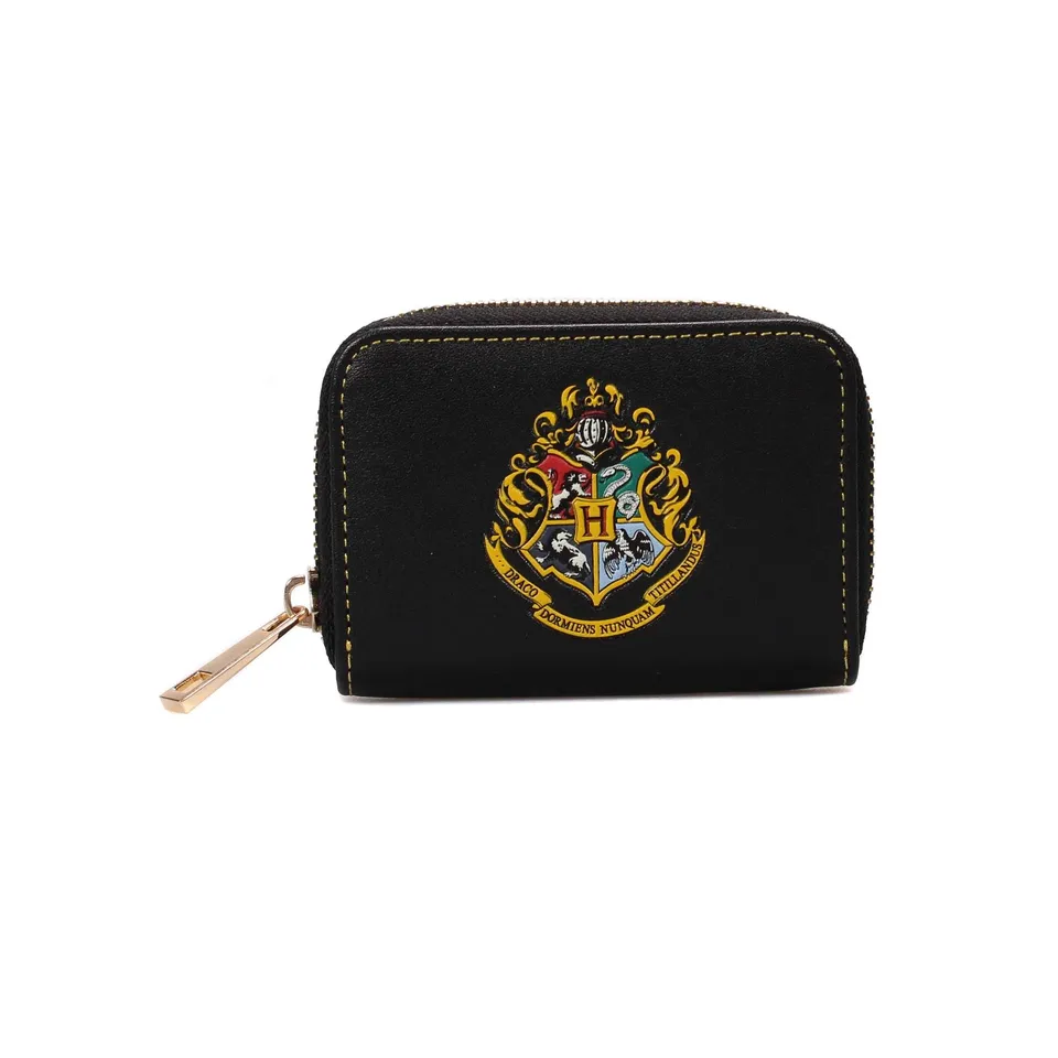 Harry Potter Hogwarts Crest porte-monnaie noir 10 cm
