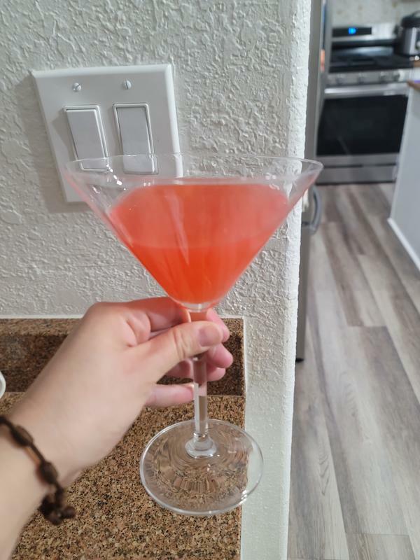 JoyJolt Olivia verres à martini lot de 2 25 cl cristal