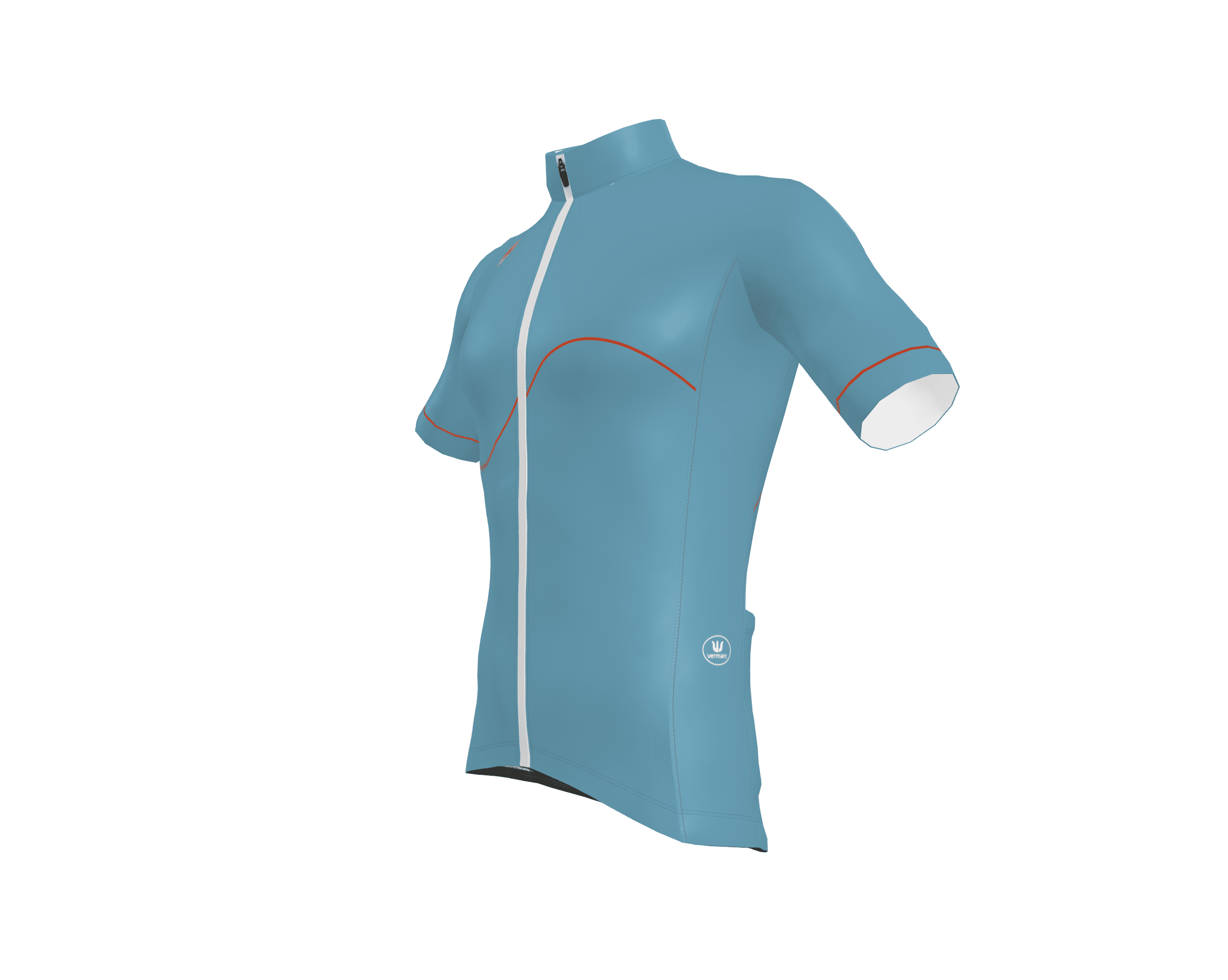 Westmalle maillot vélo homme bleu Extra respirant