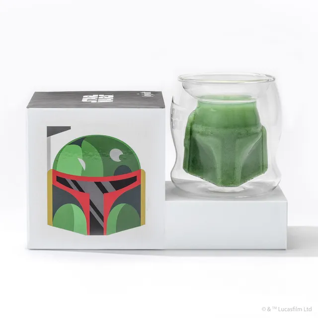 JoyJolt Star Wars Boba Fett 3D verre double paroi 20 cl x1