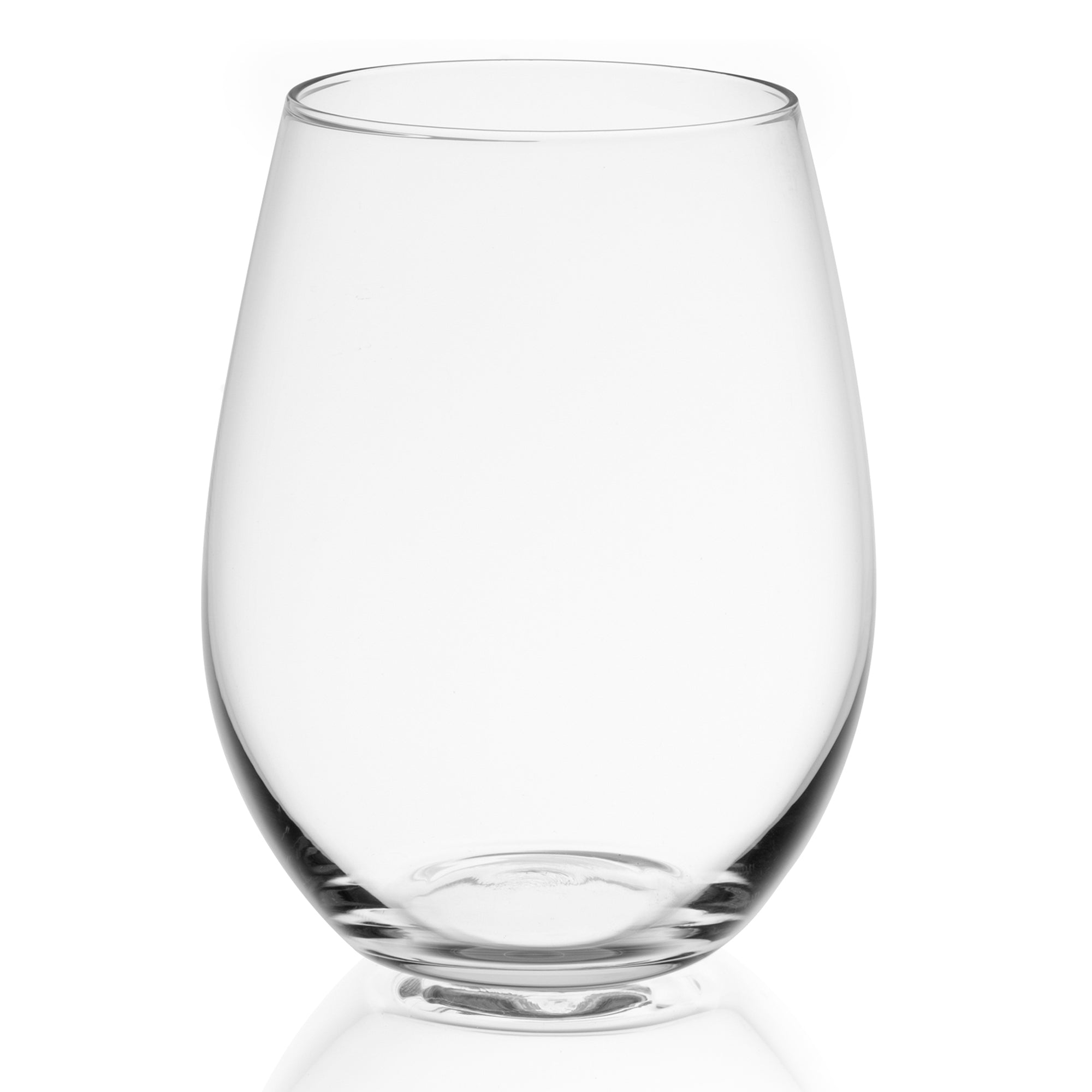 JoyJolt Spirits verres à vin blanc sans pied 18,5 oz x4