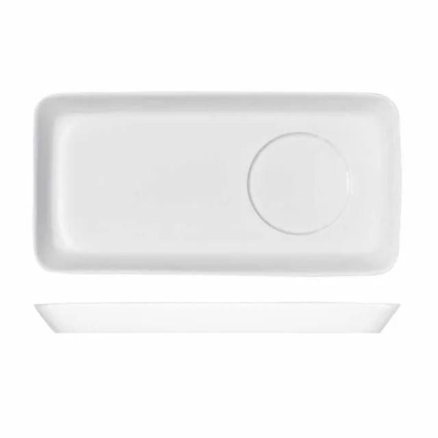 Artis Modulus assiette rectangulaire 25x13 cm