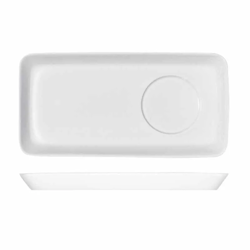 Artis Modulus assiette rectangulaire 25x13 cm