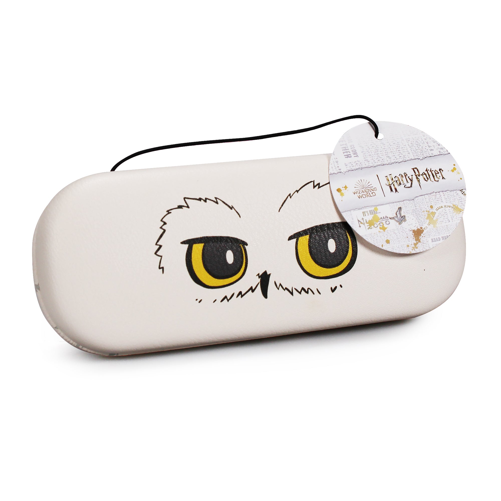 Harry Potter Hedwig étui à lunettes rigide blanc