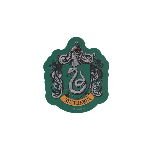 Harry Potter Slytherin sticker vinyle vert 7,5 cm