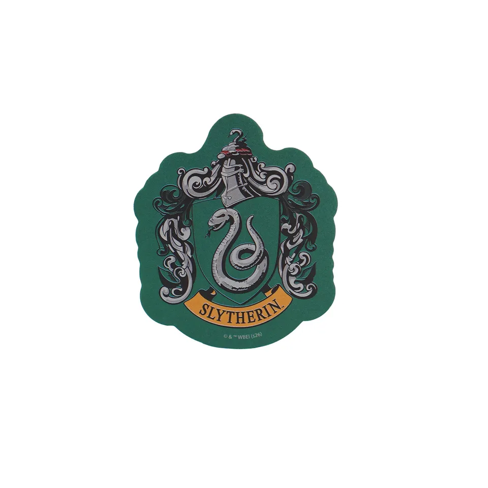 Harry Potter Slytherin sticker vinyle vert 7,5 cm