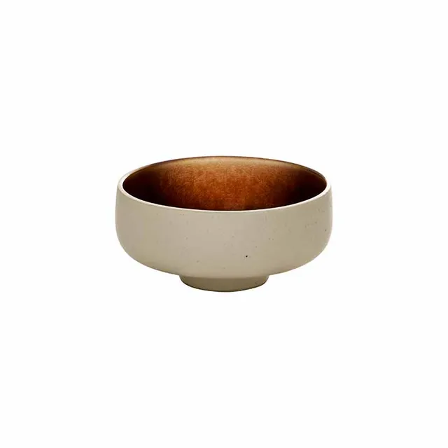 Artis Nara Brown Relief coupelle apéro 8 cm marron