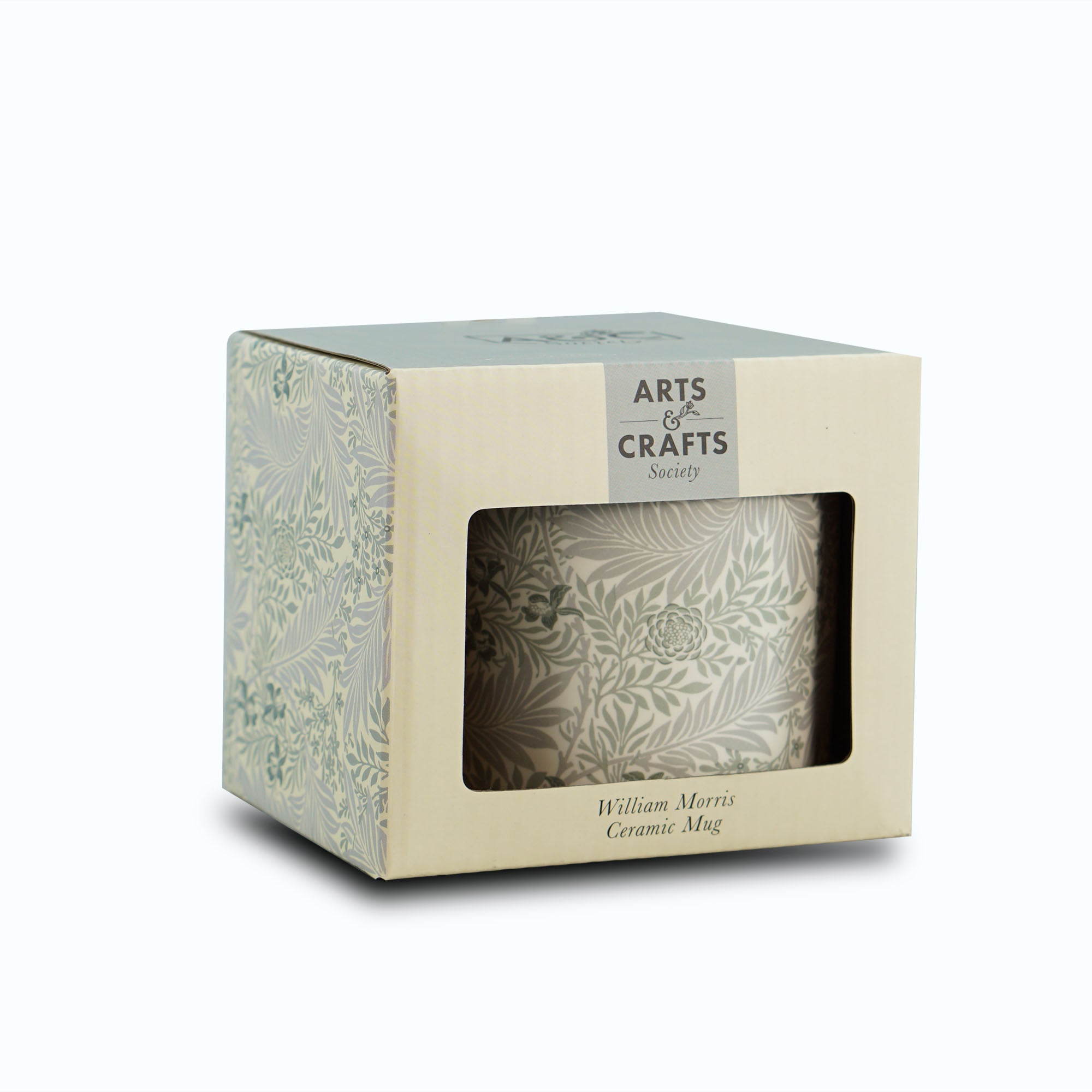 HMB William Morris Larkspur Mug céramique 31 cl vert