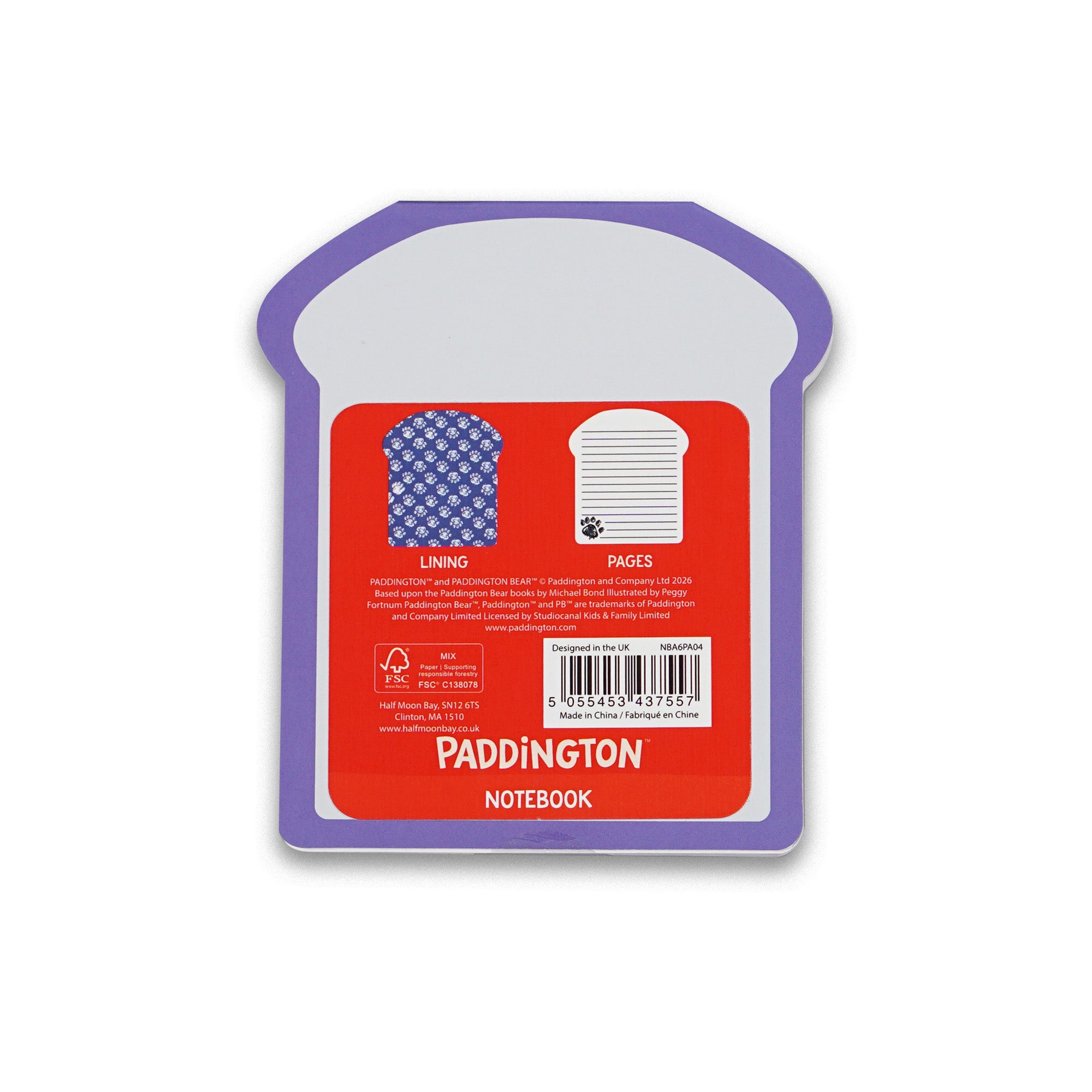 Paddington Bear Repeat carnet souple bleu