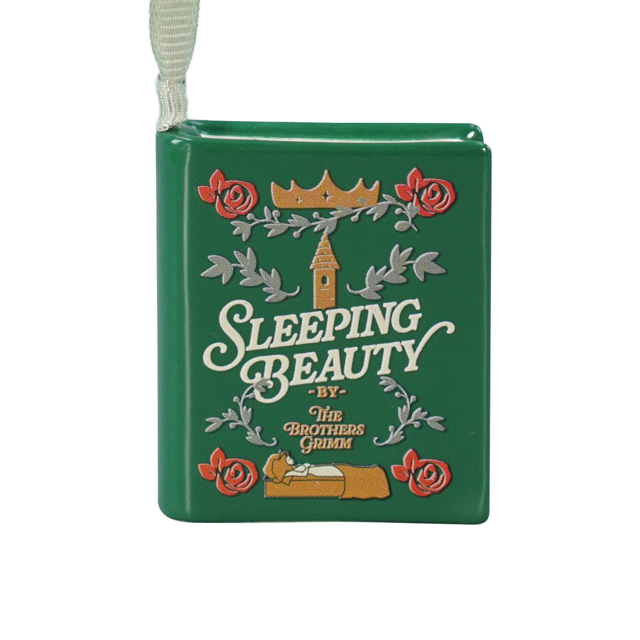 Sleeping Beauty DECSB01 décoration livre vert à suspendre