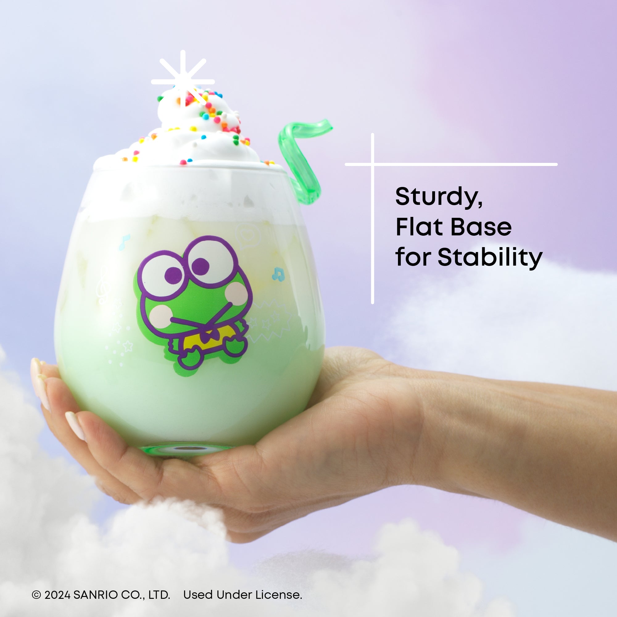 JoyJolt Hello Kitty Friends Above the Clouds verres 4x44cl dégradé