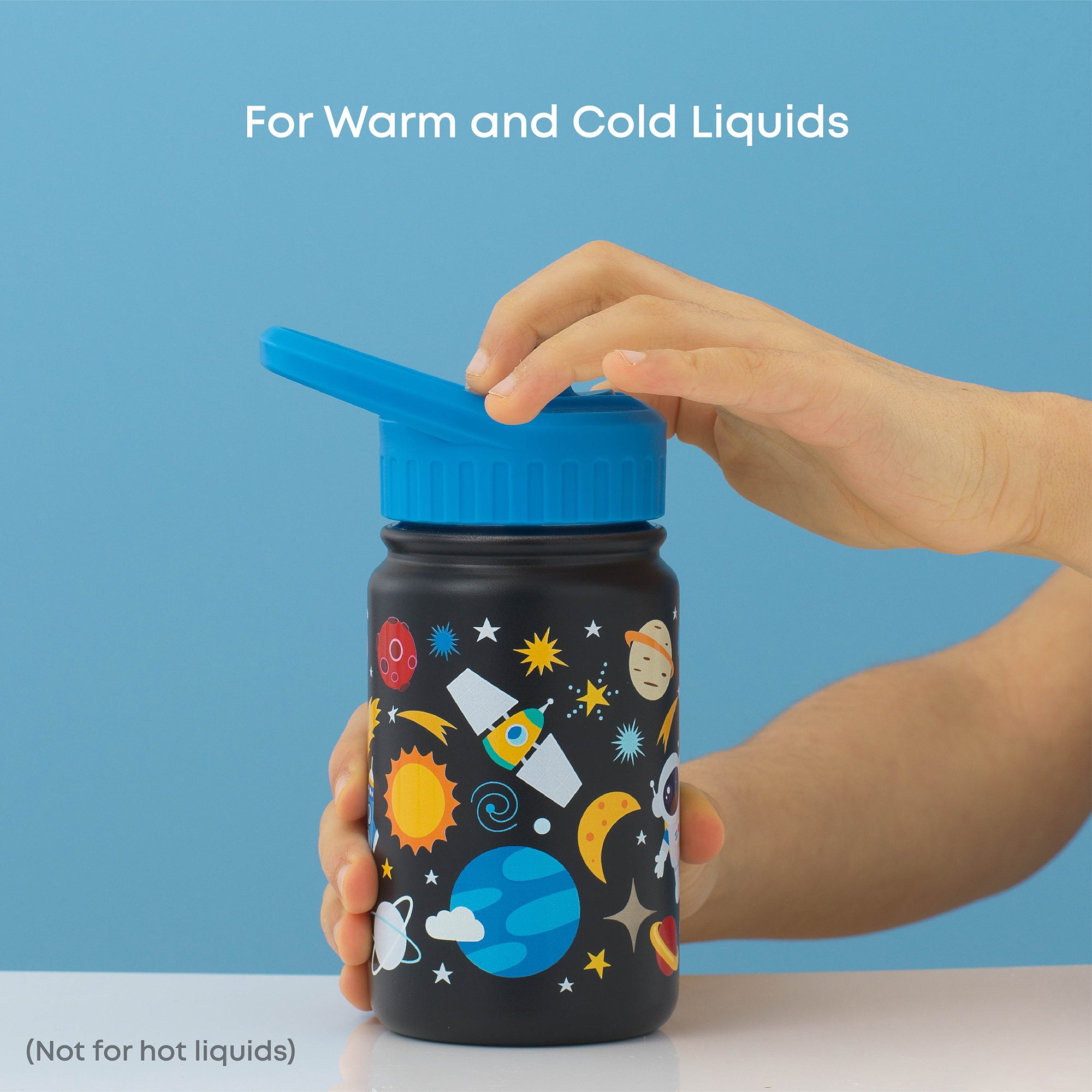 JoyJolt gourde enfant inox 35 cl paille isotherme