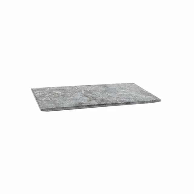 Artis Silverslate Oval Plate 30x15cm assiette ardoise