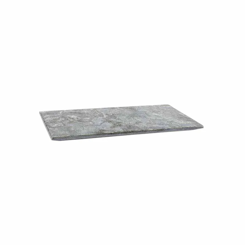 Artis Silverslate Oval Plate 30x15cm assiette ardoise