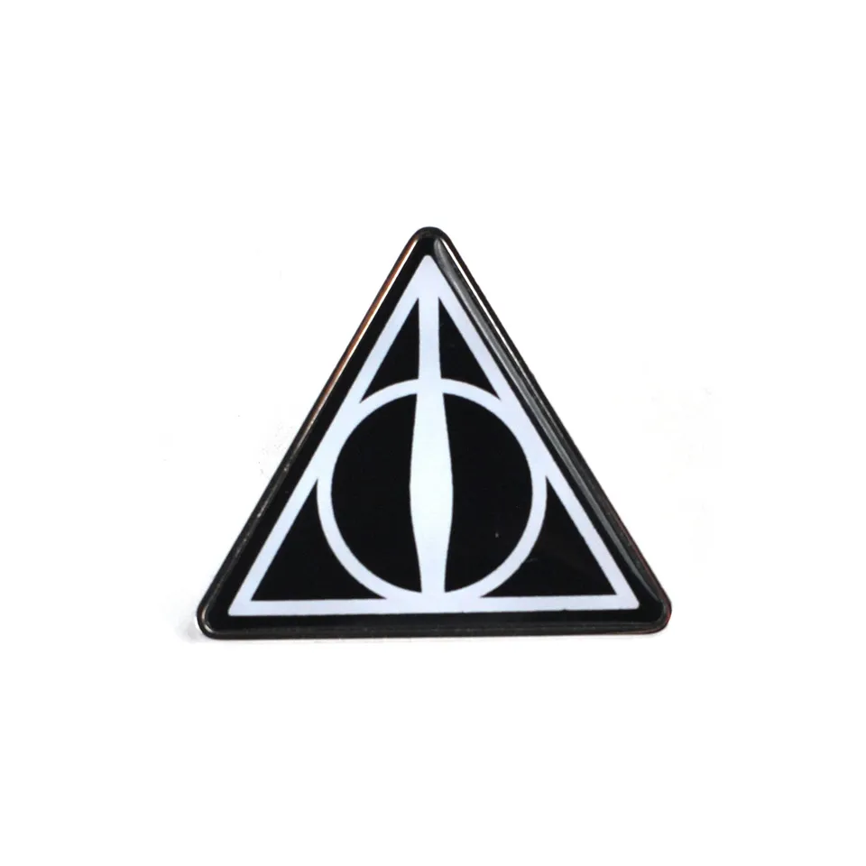Harry Potter Deathly Hallows pin's reliques noir