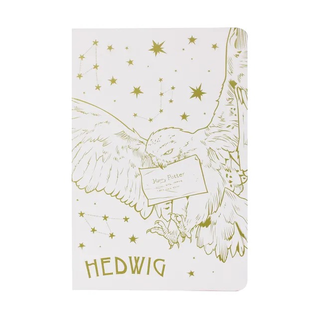 Harry Potter Hedwig carnet A5 souple 192 pages ligné
