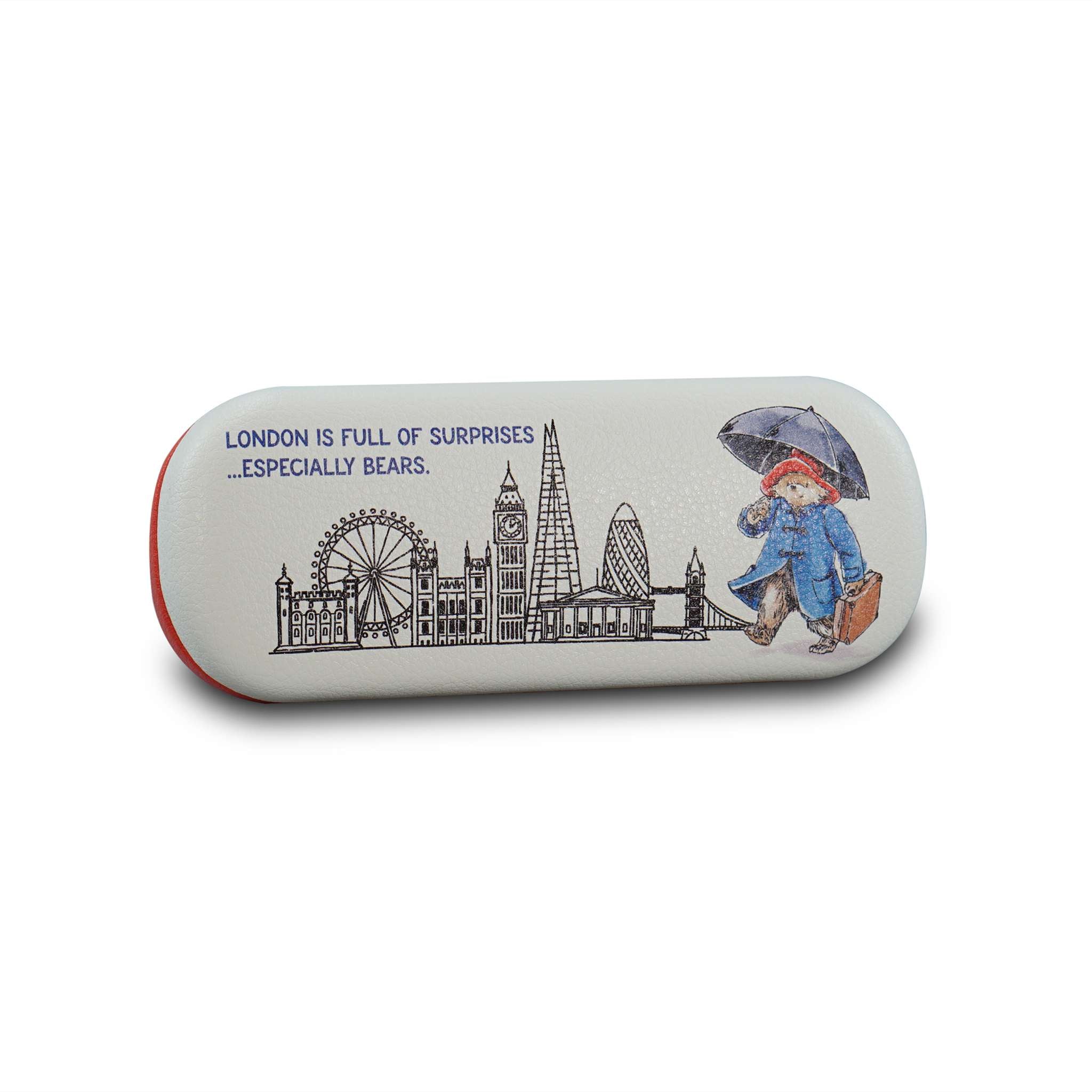 Paddington Bear Skyline étui lunettes rigide bleu
