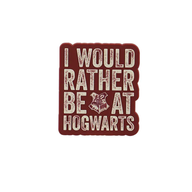HMB Harry Potter magnet aimant cuir rouge