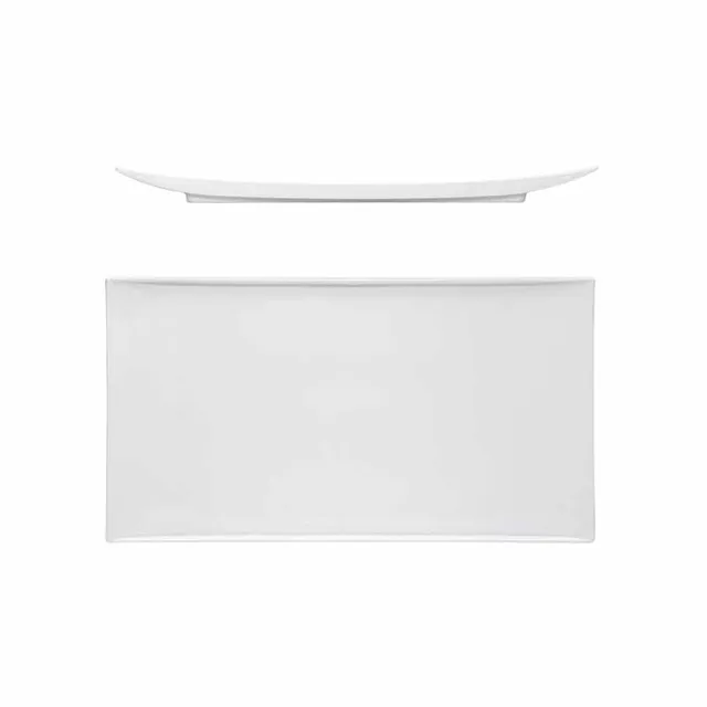 Artis Emotion plat rectangulaire 35,9 cm blanc