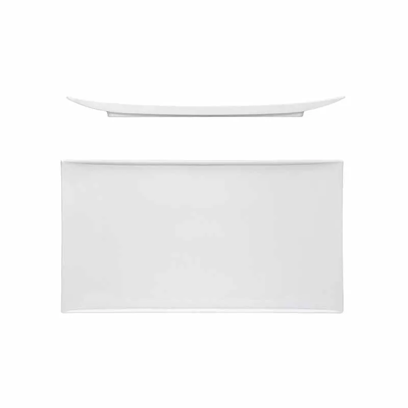 Artis Emotion plat rectangulaire 35,9 cm blanc