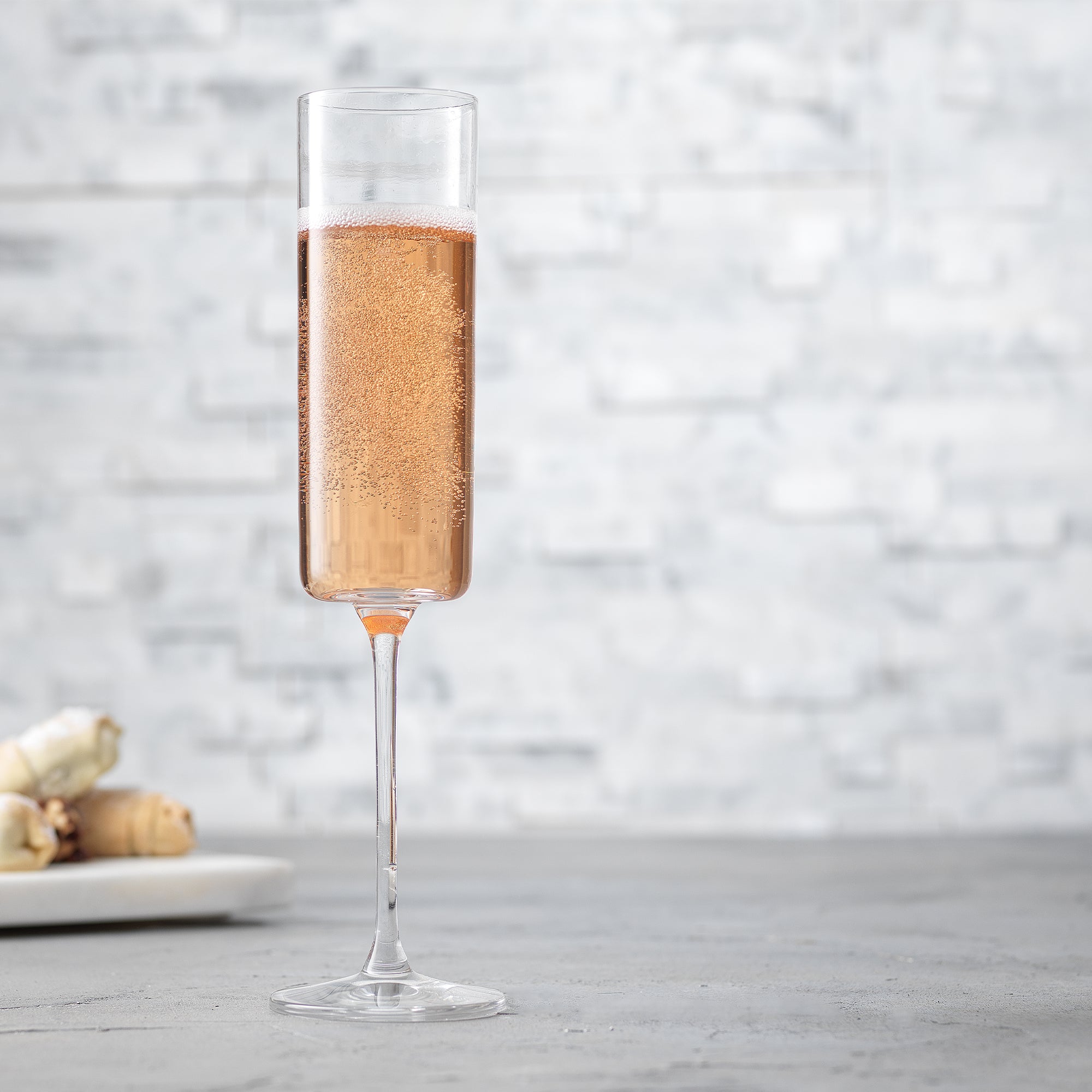 JoyJolt Claire flûtes à champagne lot de 2 17 cl cristal