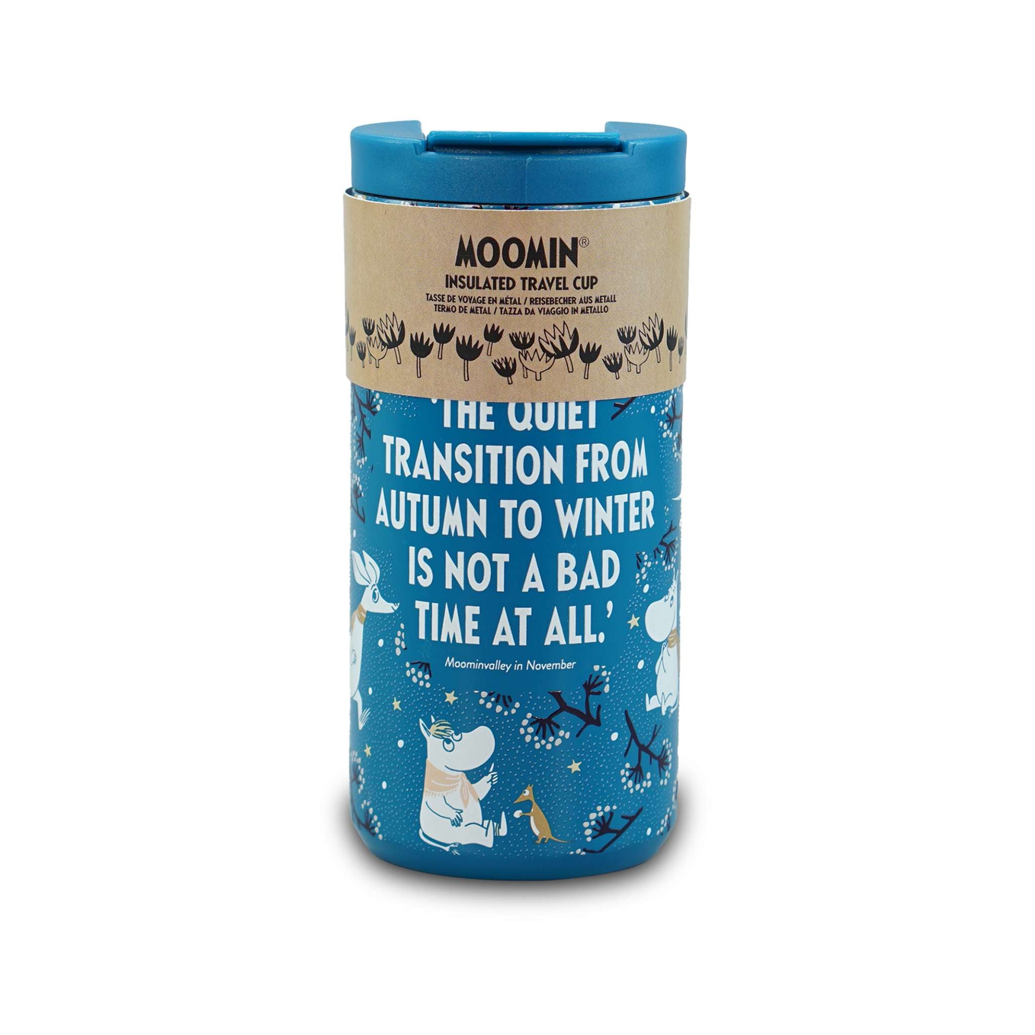 HMB Moomin First Snow mug isotherme inox 35 cl bleu