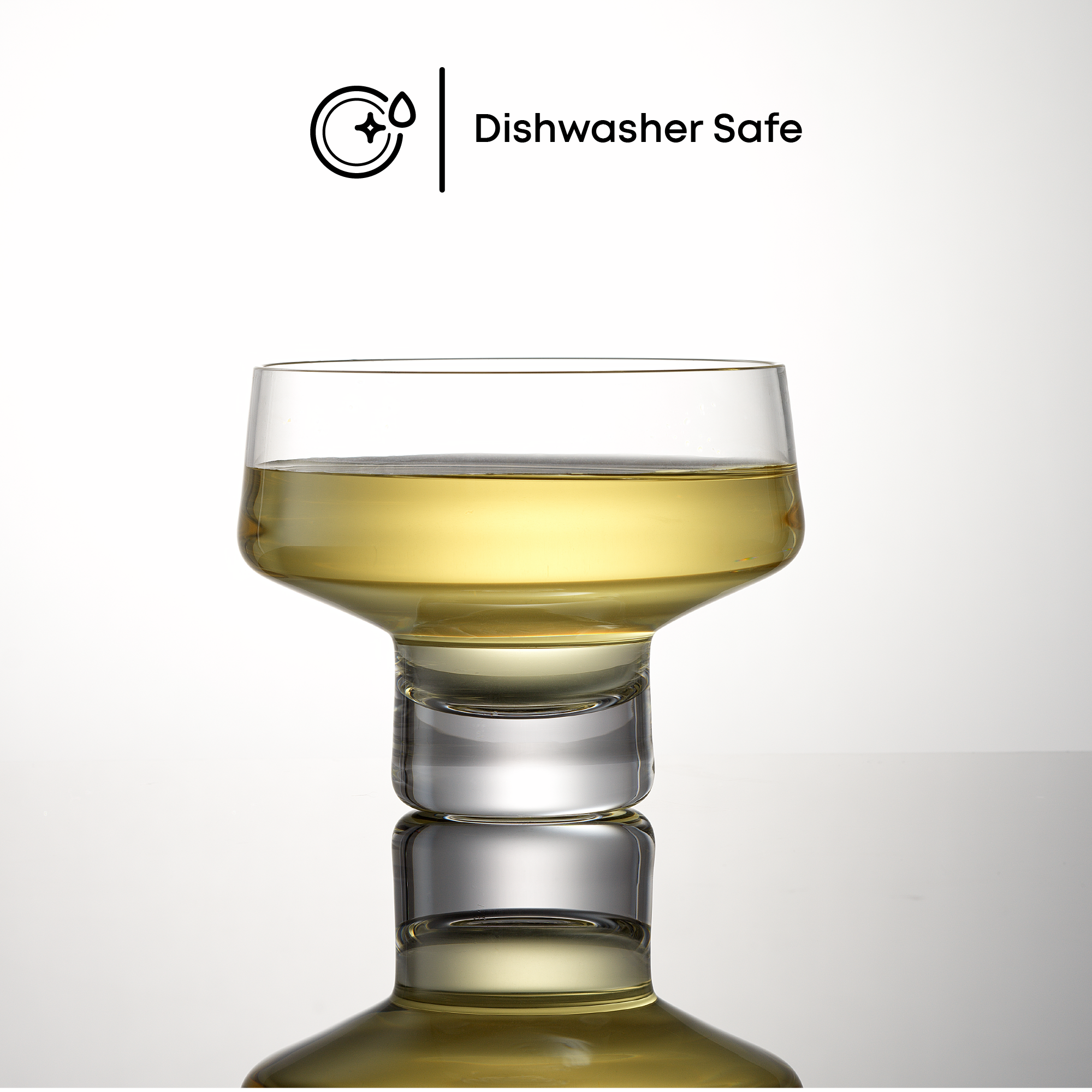 JoyJolt Sidney coupe cocktail sans pied cristal 30 cl x4
