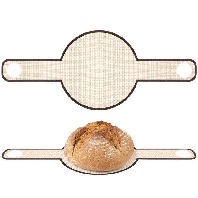 Alipis tapis cuisson pain fibre de verre poignées 52 cm