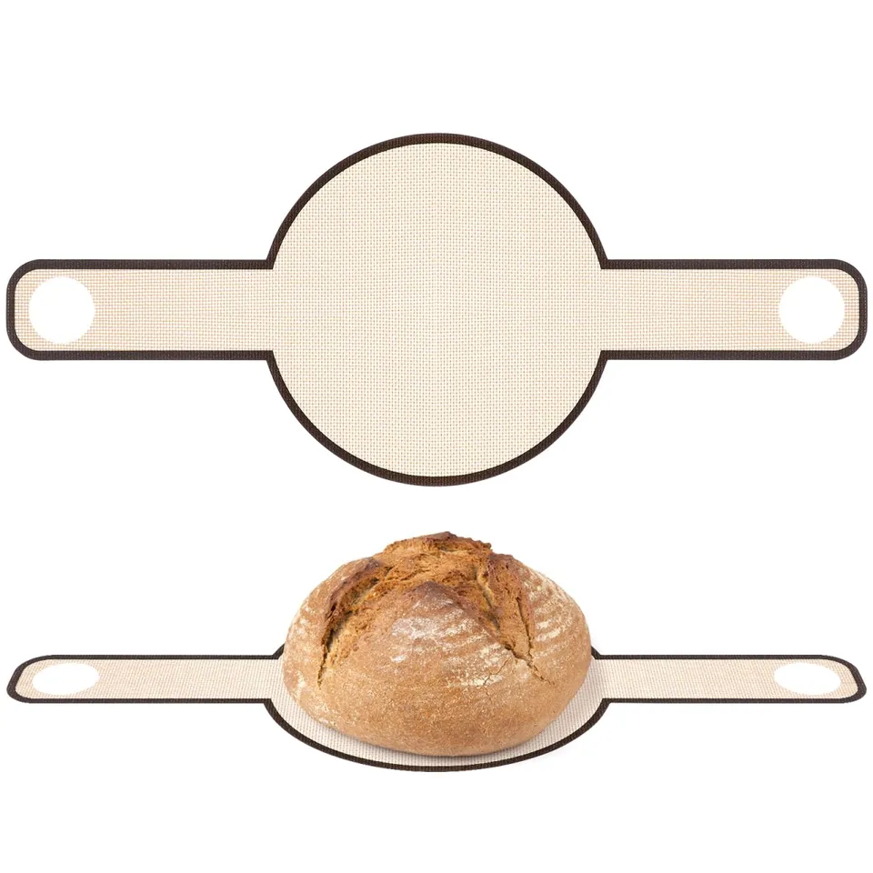 Alipis tapis cuisson pain fibre de verre poignées 52 cm