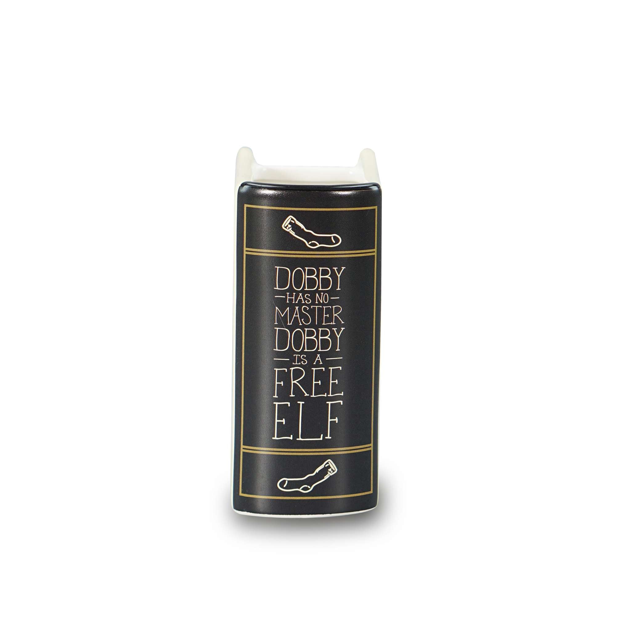 Harry Potter Dobby pot céramique livre blanc 10 cm