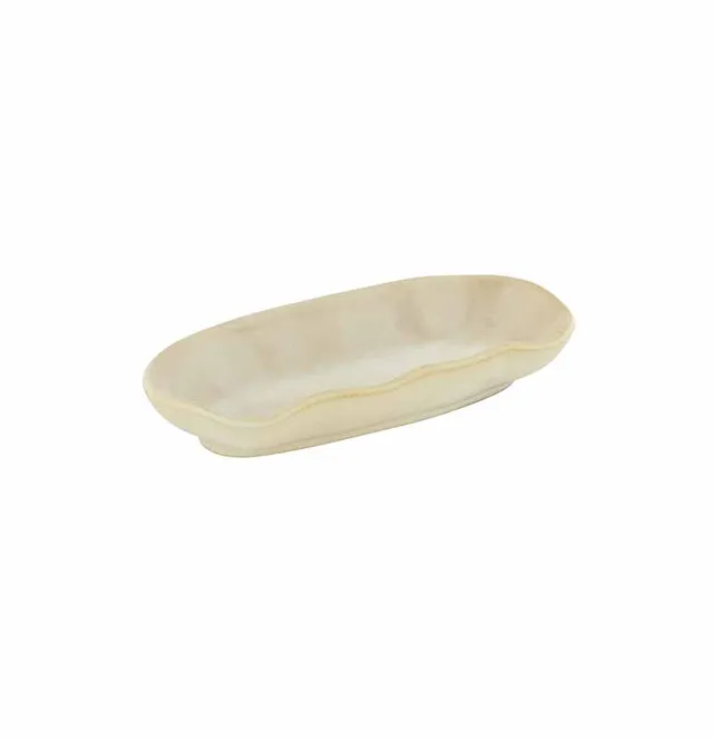 Artis Nami Dune assiette ovale 15x7 cm